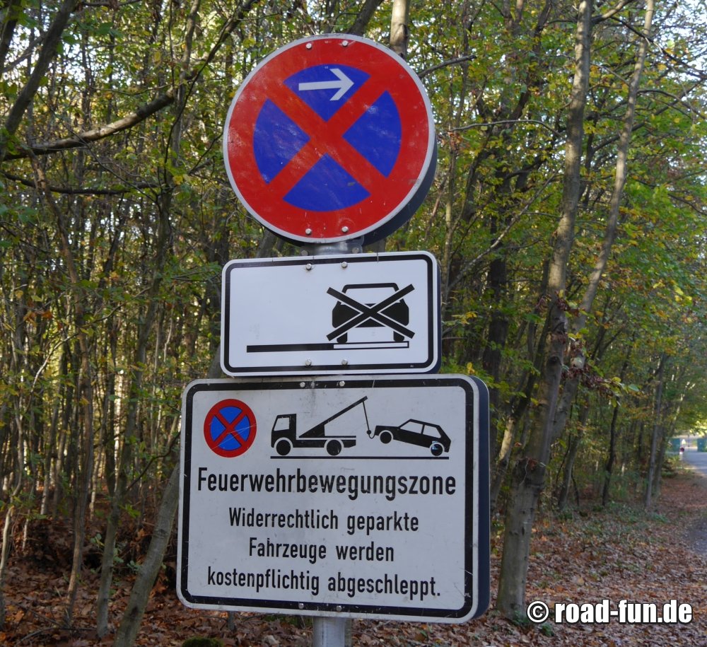 Halteverbot Deutschland, kostenpflichtiges Abschleppen
