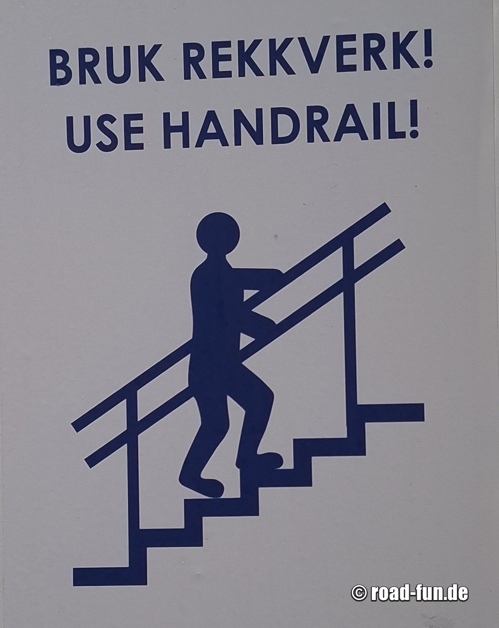 Hinweisschild Norwegen - Fähre