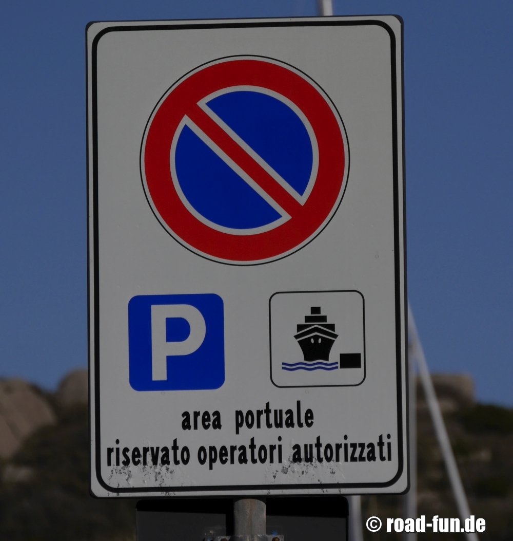 Parkverbot Korsika