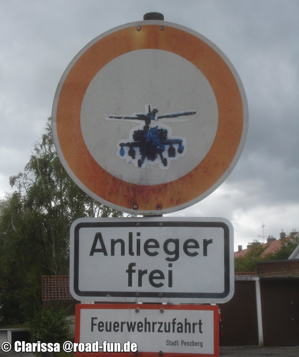 Verbotsschild Deutschland - Durchfahrt verboten