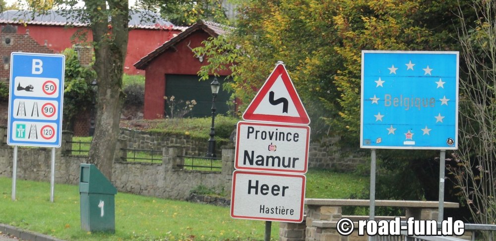 Verkehrsschilder Belgien Verkehrsschilder Belgien
