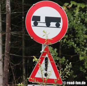 Durchfahrtsverbot Österreich - Kraftfahrzeuge mit Anhänger