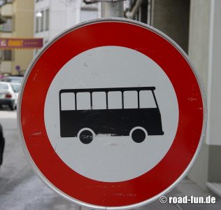 Durchfahrtsverbot Österreich - Busse
