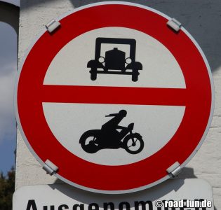 Durchfahrtsverbot Österreich - Kraftfahrzeuge & Krafträder