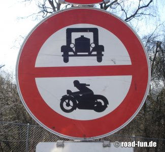 Durchfahrtsverbot Österreich - Kraftfahrzeuge & Krafträder 
