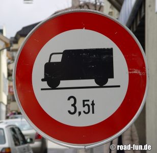 Durchfahrtsverbot Österreich - Kraftfahrzeuge ab 3,5 t