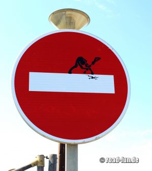 Einbahnstraßenschild Frankreich