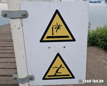 Gefahrenschild Deutschland - Wasser