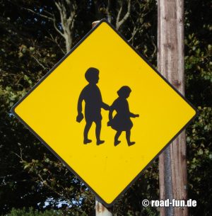 Gefahrenschild Irland - Kinder 