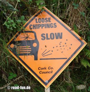 Gefahrenschild Irland - Split
