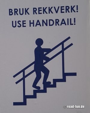 Hinweisschild Norwegen - Fähre