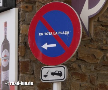 Parkverbot Andorra