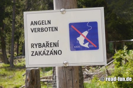 Verbotsschild Deutschland - Angelverbot