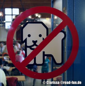 Verbotsschild Deutschland - Hunde verboten