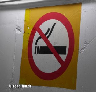 Verbotsschild Korsika - Rauchverbot