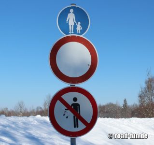 Verbotsschilder Deutschland