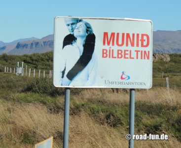 Verkehrserziehung Island - Anschnallen