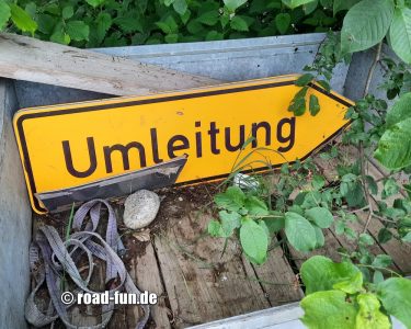 Verkehrsschild Deutschland - Umleitung