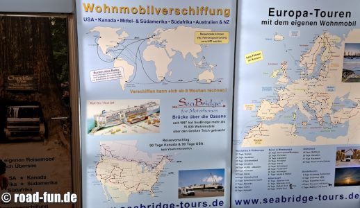   Wohnmobil Verschiffung mit SeaBridge